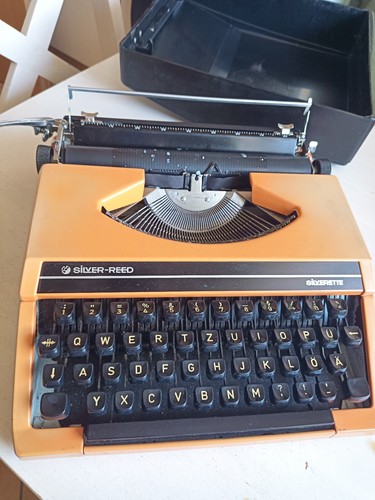 Schreibmaschine silver reed - reed, +