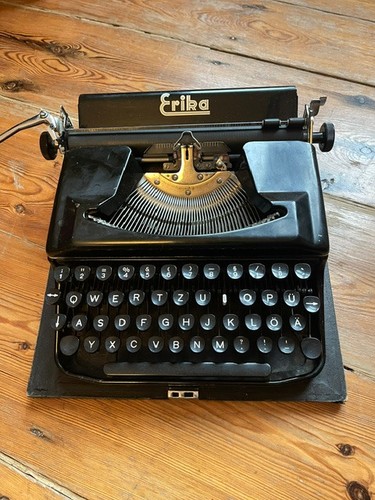 Schreibmaschine erika modell - schreibmaschine,