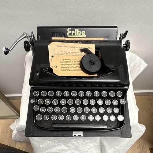 Erika schreibmaschine mit - erika, 9
