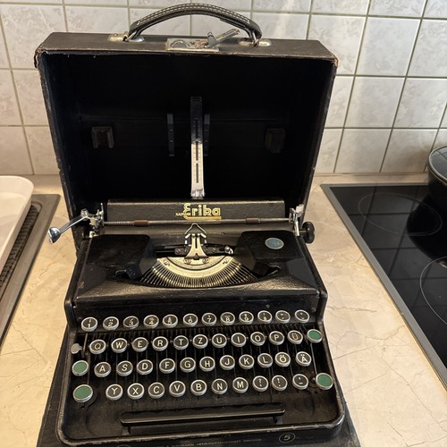 Antike erika schreibmaschine - antike,