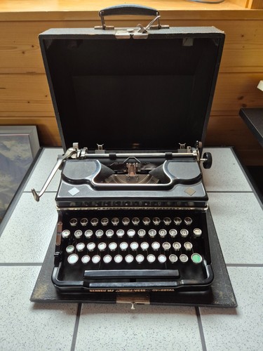 Antike schreibmaschine von - schreibmaschine,