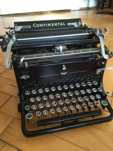 Historische schreibmaschine - historische,