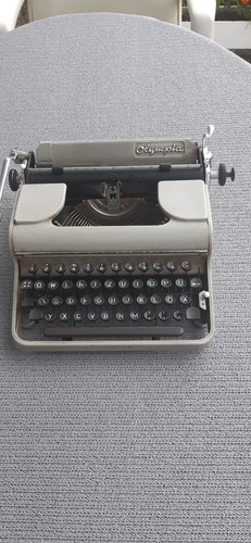 Antike schreibmaschine olympia - antike,