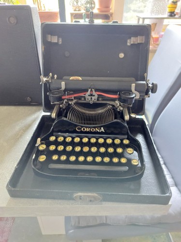 Antike schreibmaschine corona - antike,