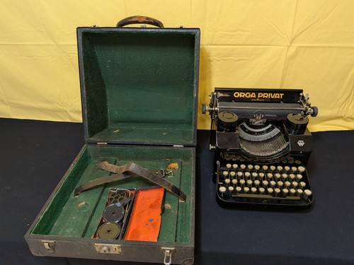 Orga privat schreibmaschine - orga,