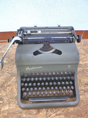 Schreibmaschine ddr optima - schreibmaschine, m10