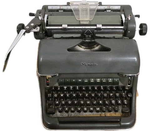 Schreibmaschine olympia werke - schreibmaschine,