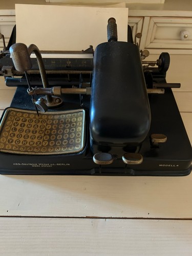 Schreibmaschine aeg deutsche - schreibmaschine,