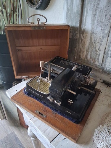 Schreibmaschine aeg mignon - schreibmaschine,