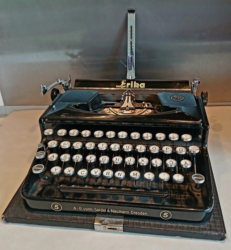 Erika schreibmaschine g - schreibmaschine, a.-g