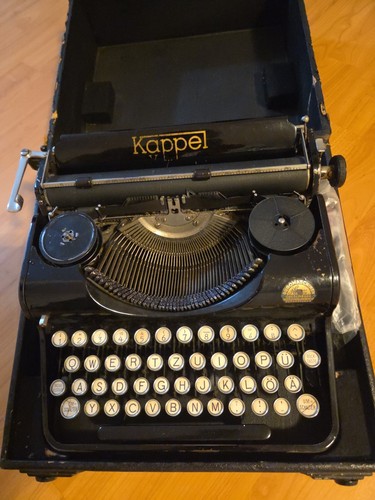 Kappel schreibmaschine 1939 - kappel,