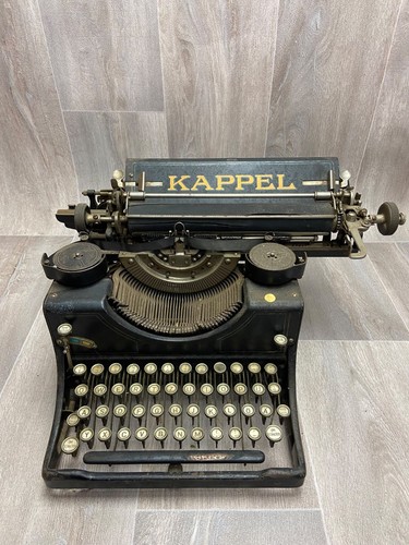 Antike kappel schreibmaschine - kappel,